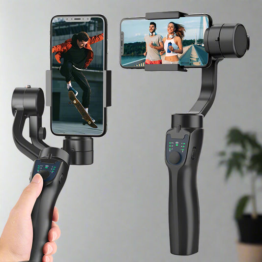 F8 Handheld 3-Axis Gimbal Phone Holder Anti Shake Video Record Stabilizer