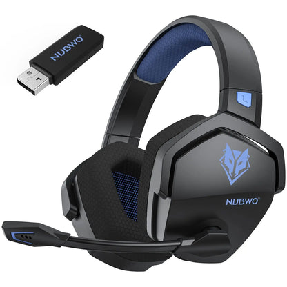 NUBWO G06 Gaming Headset for PS5, PS4, XBOX Noise Cancelling Bluetooth Headphones With Mic