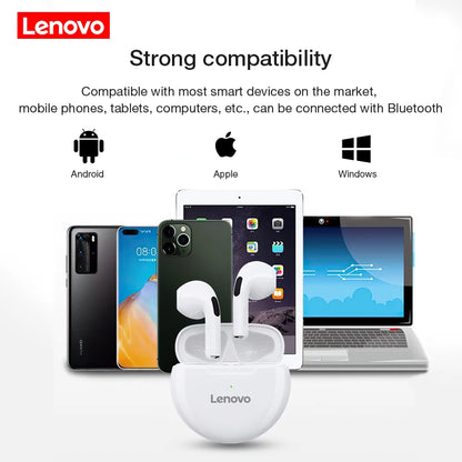 Lenovo LivePods HT38 TWS Bluetooth Earbuds for iPhone Sport Waterproof