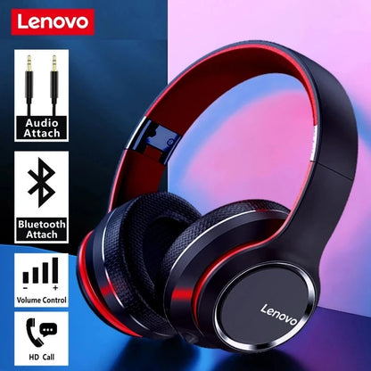 Lenovo HD200 Bluetooth Earphones Wireless Headphones Noise Cancellation HIFI Stereo Gaming Headset