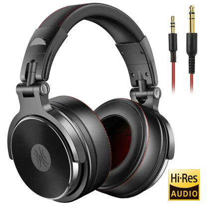 Oneodio Wired Headset Professional Studio Pro Headphones With Mic Dual-Duty Cable HiFi For Phone PC