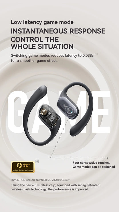 Sanag G30S Earphone Bluetooth 5.3 Wireless Bluetooth Headset OWS Air Conduction Earphones