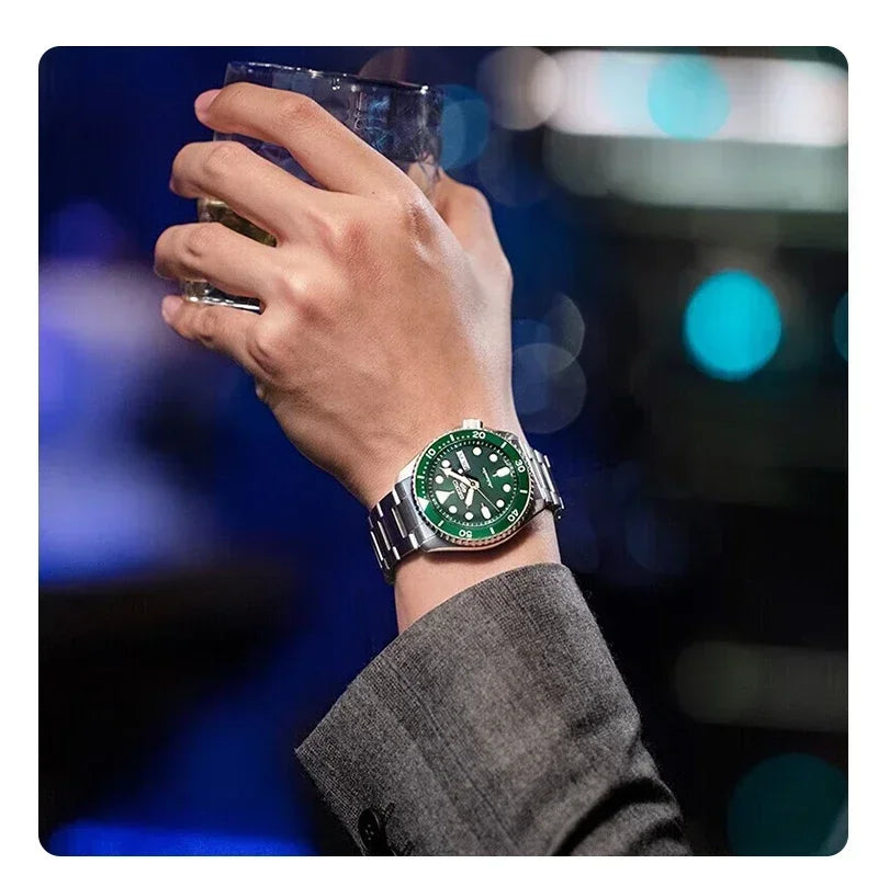Original Seiko 5 Quartz Watch Men's Watches Waterproof Steel Belt Men's Watch Fashion & Casual Watch