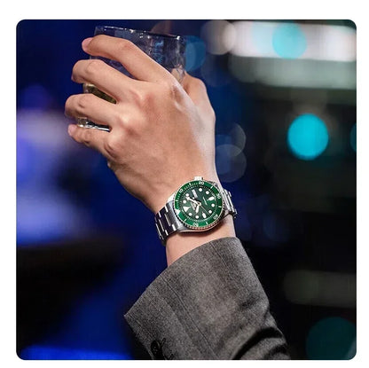 Original Seiko 5 Quartz Watch Men's Watches Waterproof Steel Belt Men's Watch Fashion & Casual Watch