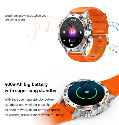 MEVADEN Bluetooth Call Smart Watch Men