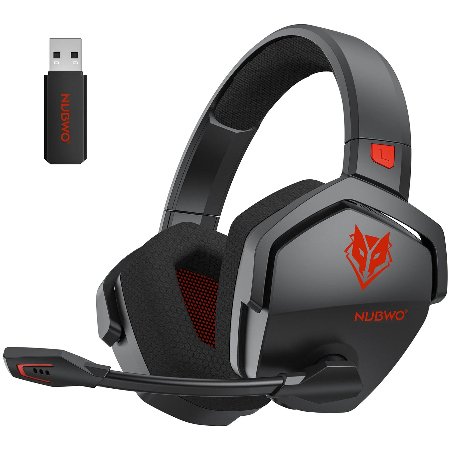 NUBWO G06 Gaming Headset for PS5, PS4, XBOX Noise Cancelling Bluetooth Headphones With Mic