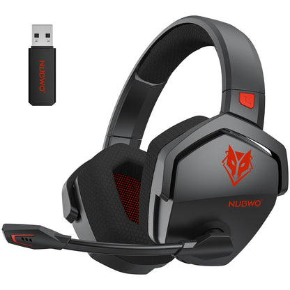 NUBWO G06 Gaming Headset for PS5, PS4, XBOX Noise Cancelling Bluetooth Headphones With Mic