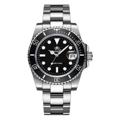 Addiesdive Stainless Steel Watch Men's European and American Business Watch