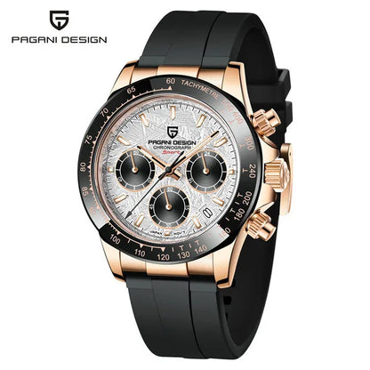 V2 PAGANI DESIGN Men's Quartz Watches Sapphire Stainless Steel Waterproof Watch Men
