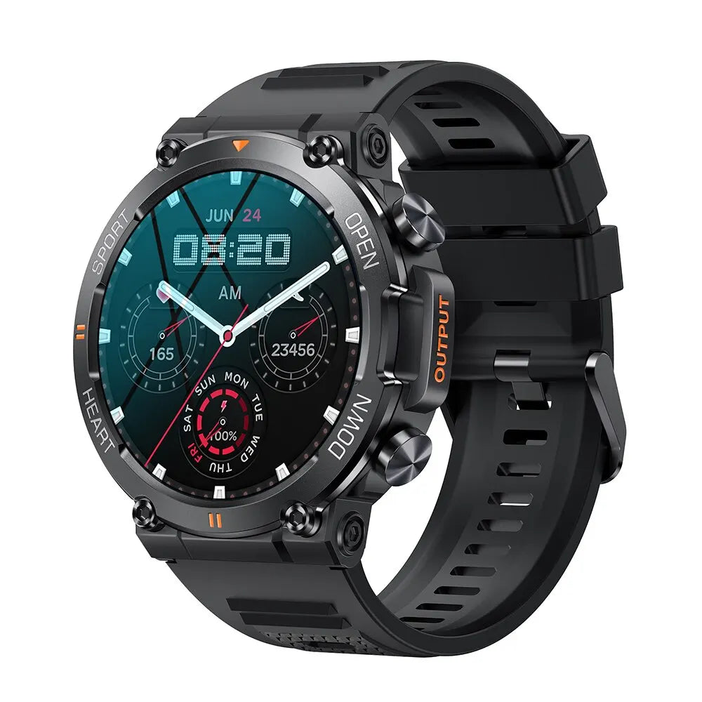 Bluetooth Call Smart Watch Men Sports Fitness Tracker Heart Monitor