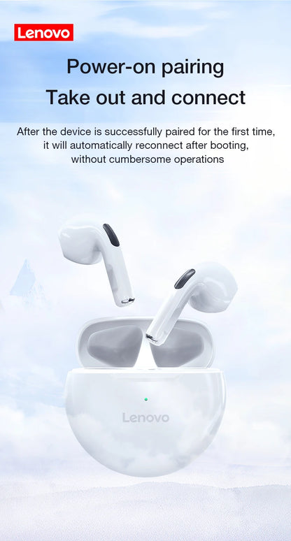 Lenovo LivePods HT38 TWS Bluetooth Earbuds for iPhone Sport Waterproof