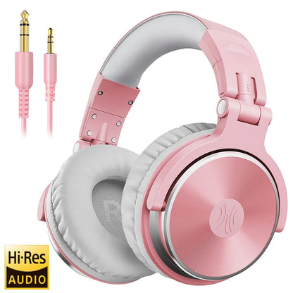 Oneodio Wired Headset Professional Studio Pro Headphones With Mic Dual-Duty Cable HiFi For Phone PC