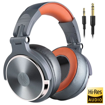 Oneodio Wired Headset Professional Studio Pro Headphones With Mic Dual-Duty Cable HiFi For Phone PC