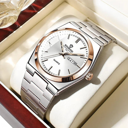 Casual Business Fashion Quartz Wristwatches Men Luxury Watch Automatic